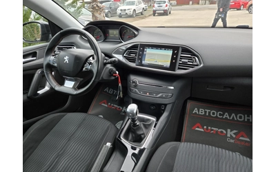Peugeot 308 1.6HDI-120кс= НАВИ= СЕРВ.ИСТОРИЯ= EURO 6B - автомобили, коли, обяви за нови и употребявани 12