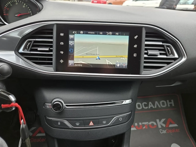 Peugeot 308 1.6HDI-120кс= НАВИ= СЕРВ.ИСТОРИЯ= EURO 6B - автомобили, коли, обяви за нови и употребявани 15