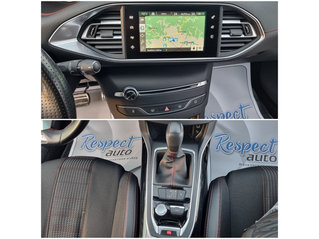 Peugeot 308 GT-LINE= АВТОМАТИК= ТОП СЪСТОЯНИЕ! - автомобили, коли, обяви за нови и употребявани 15