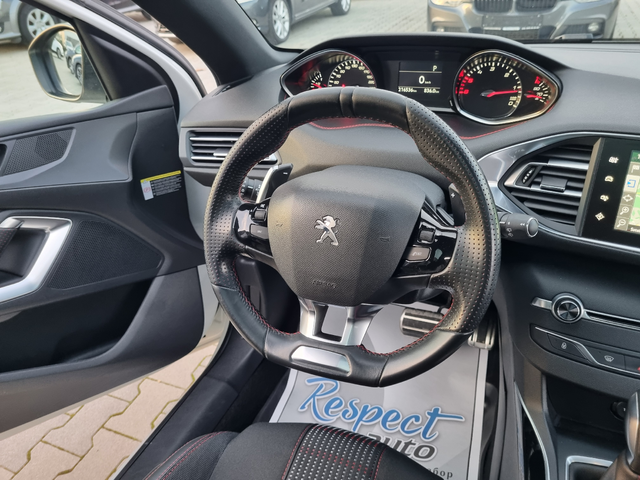Peugeot 308 GT-LINE= АВТОМАТИК= ТОП СЪСТОЯНИЕ! - автомобили, коли, обяви за нови и употребявани 9