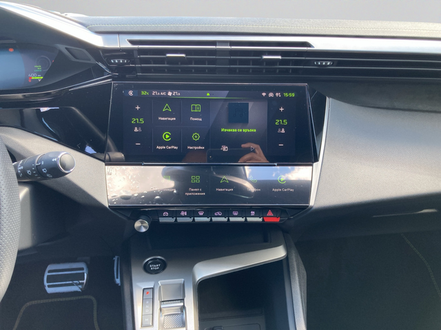 Peugeot 308 MCA GT  HYBRID 145 48V e-DCS6 EURO 6.4 - автомобили, коли, обяви за нови и употребявани 12