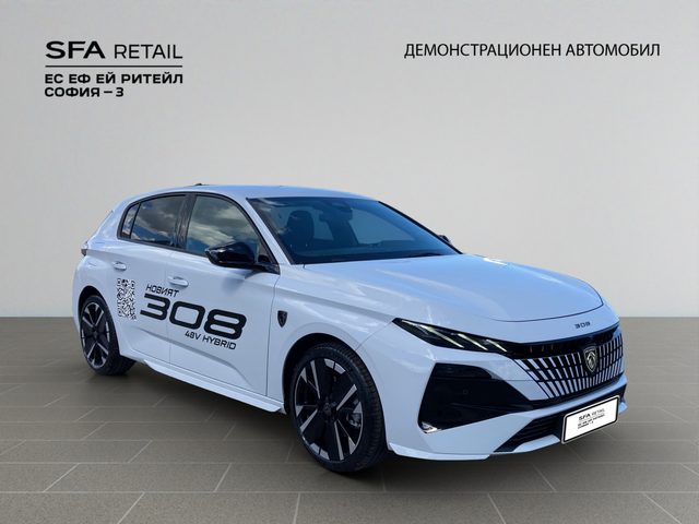 Peugeot 308 MCA GT  HYBRID 145 48V e-DCS6 EURO 6.4 - автомобили, коли, обяви за нови и употребявани 2
