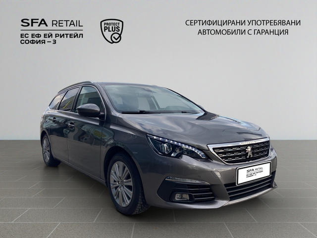Peugeot 308 SW NEW ALLURE 2.0 e-HDI 150 EAT6 EURO6 - автомобили, коли, обяви за нови и употребявани 2
