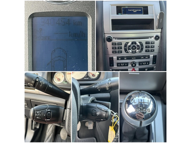Peugeot 407 SW 2.0HDI 136кс 6 СКОРОСТИ КЛИМАТРОНИК АВТОПИЛОТ - автомобили, коли, обяви за нови и употребявани 12