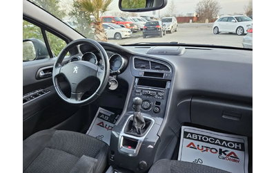 Peugeot 5008 1.6i-120кс= ГАЗ* LANDI RENZO= 7МЕСТА= ПАНОРАМА - автомобили, коли, обяви за нови и употребявани 11