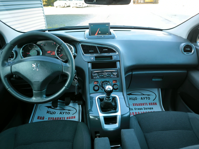 Peugeot 5008 1, 6HDi-115k.c.6ск.НАВИ* КЛИМАТРОНИК* ПАНОРАМА, ЕВ - автомобили, коли, обяви за нови и употребявани 9