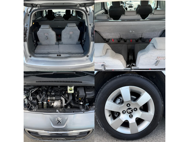 Peugeot 5008 1.6 HDI / FACELIFT / LED / 6+ 1 / NAVI / PARKTRONI - автомобили, коли, обяви за нови и употребявани 16