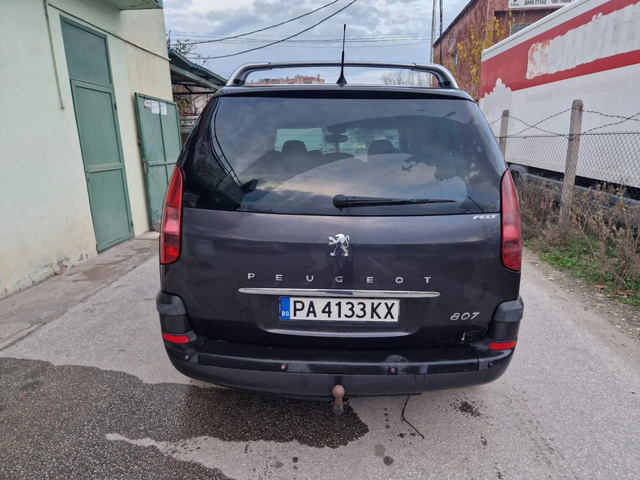 Peugeot 807 2.0 / 136 к.с - автомобили, коли, обяви за нови и употребявани 4