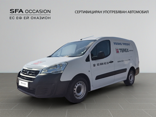 Peugeot Partner товарен FRG LONG 1.6 BlueHDI 100 - автомобили, коли, обяви за нови и употребявани 0