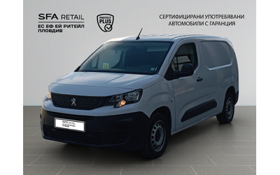 Peugeot Partner товарен Long 950 1.5 BlueHdi 102 BVM6 S&S E6.4 - автомобили, коли, обяви за нови и употребявани 0