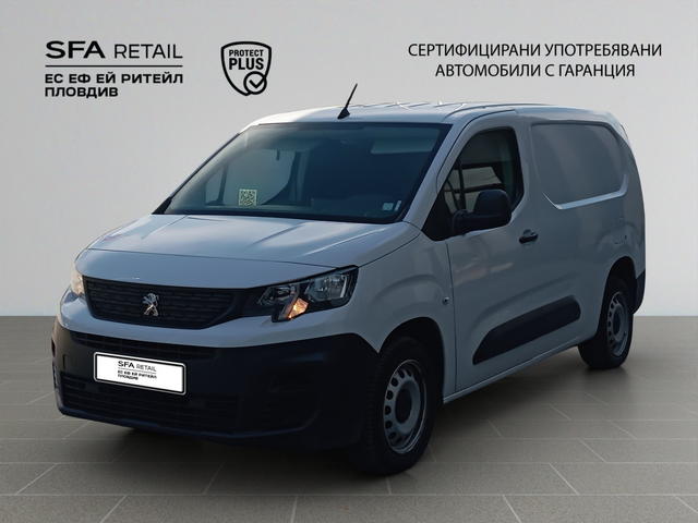 Peugeot Partner товарен Long 950 1.5 BlueHdi 102 BVM6 S&S E6.4 - автомобили, коли, обяви за нови и употребявани 0