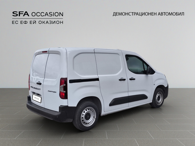 Peugeot Partner товарен MCA Standard 650 1.5 BlueHdi 102 S&S BVM6 E6.4 - автомобили, коли, обяви за нови и употребявани 4
