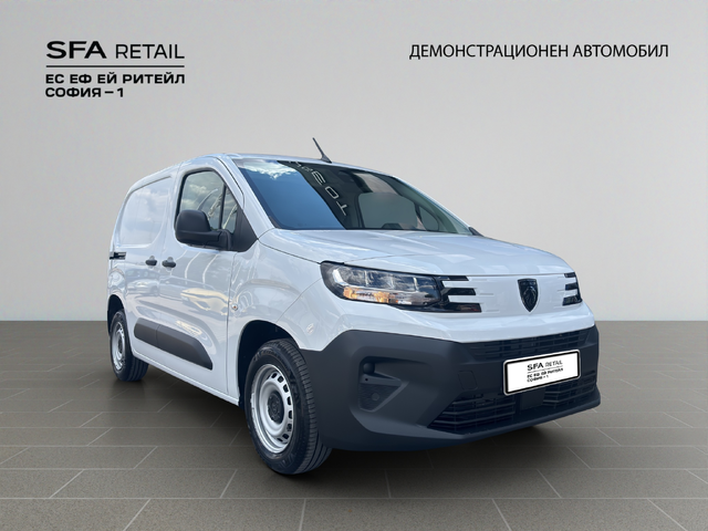 Peugeot Partner товарен MCA Standard 650 1.5 BlueHdi 102 S&S BVM6 E6.4 - автомобили, коли, обяви за нови и употребявани 2