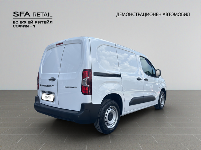 Peugeot Partner товарен MCA Standard 650 1.5 BlueHdi 102 S&S BVM6 E6.4 - автомобили, коли, обяви за нови и употребявани 4