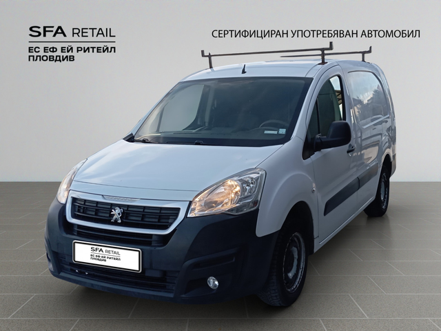 Peugeot Partner товарен NEW FRG LONG 1.6 BlueHDI 100 - автомобили, коли, обяви за нови и употребявани 0