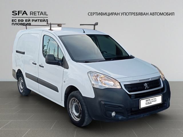 Peugeot Partner товарен NEW FRG LONG 1.6 BlueHDI 100 - автомобили, коли, обяви за нови и употребявани 2