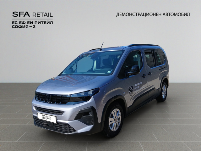 Peugeot Rifter MCA MPV Long ALLURE - автомобили, коли, обяви за нови и употребявани 0