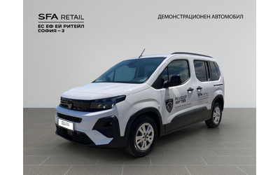 Peugeot Rifter MPV Standard ALLURE 1.5 BlueHDI 130 EAT8 S&S E6.4 - автомобили, коли, обяви за нови и употребявани 0