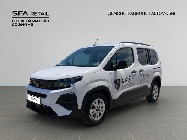 Peugeot Rifter MPV Standard ALLURE 1.5 BlueHDI 130 EAT8 S&S E6.4 - автомобили, коли, обяви за нови и употребявани 0