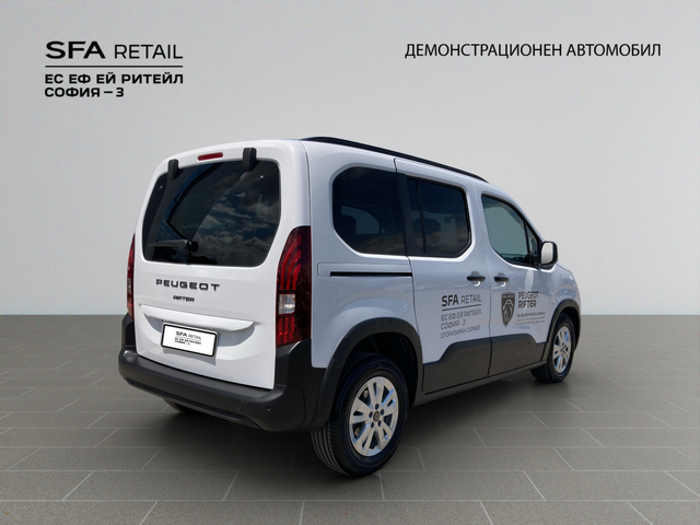 Peugeot Rifter MPV Standard ALLURE 1.5 BlueHDI 130 EAT8 S&S E6.4 - автомобили, коли, обяви за нови и употребявани 4