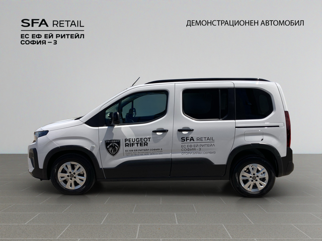 Peugeot Rifter MPV Standard ALLURE 1.5 BlueHDI 130 EAT8 S&S E6.4 - автомобили, коли, обяви за нови и употребявани 7
