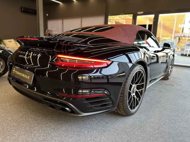 Porsche 911 Turbo S CABRIO* FULL* CERAMIC* ЛИЗИНГ - автомобили, коли, обяви за нови и употребявани 3