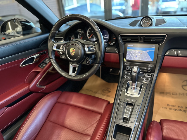 Porsche 911 Turbo S CABRIO* FULL* CERAMIC* ЛИЗИНГ - автомобили, коли, обяви за нови и употребявани 8
