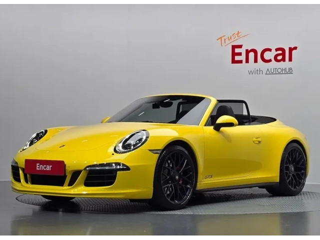 Porsche 911 CARRERA 4 GTS 991 | RACING YELLOW - автомобили, коли, обяви за нови и употребявани 0