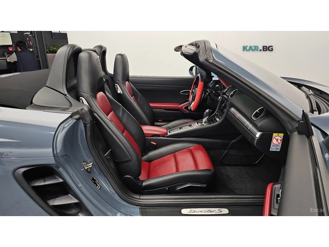 Porsche Boxster 718* S 2.5* КОЖА* ПОДГРЕВ* НАВИ* - автомобили, коли, обяви за нови и употребявани 10