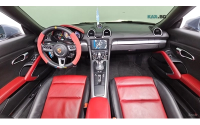 Porsche Boxster 718* S 2.5* КОЖА* ПОДГРЕВ* НАВИ* - автомобили, коли, обяви за нови и употребявани 6
