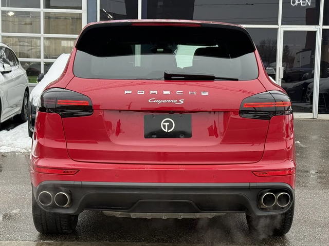 Porsche Cayenne S| 420 HP| MATRIX| PREMIUM | PANO | RED LEATHER | - автомобили, коли, обяви за нови и употребявани 3