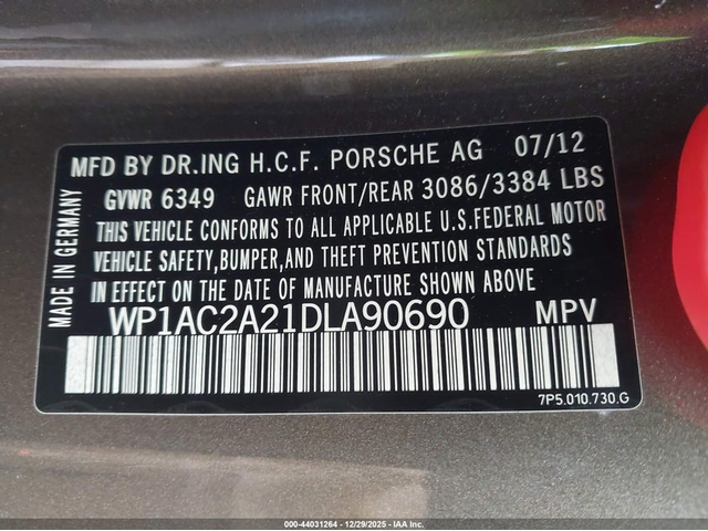 Porsche Cayenne 4.8L V-8 DI, DOHC, VVT, TURBO, 500HP All Wheel Drive - автомобили, коли, обяви за нови и употребявани 8