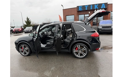 Porsche Cayenne TURBO-500k.c-DISTRONIK-PANORAMA-LED-BIXENON-KAMERA - автомобили, коли, обяви за нови и употребявани 13