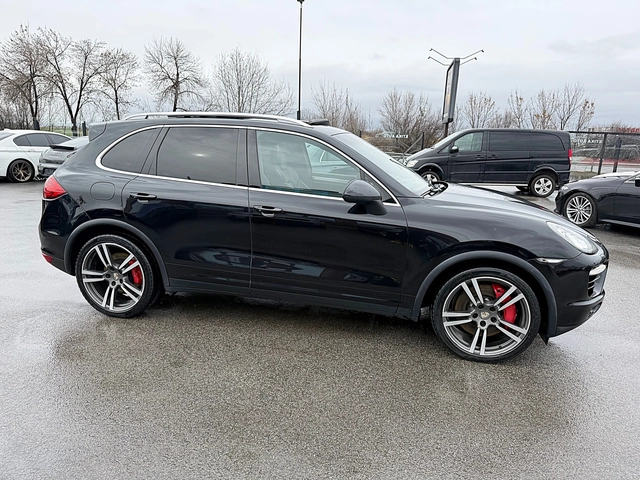 Porsche Cayenne TURBO-500k.c-DISTRONIK-PANORAMA-LED-BIXENON-KAMERA - автомобили, коли, обяви за нови и употребявани 1