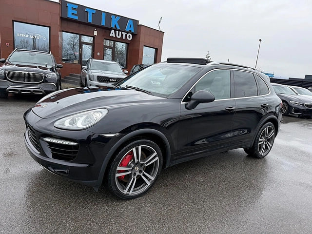 Porsche Cayenne TURBO-500k.c-DISTRONIK-PANORAMA-LED-BIXENON-KAMERA - автомобили, коли, обяви за нови и употребявани 2