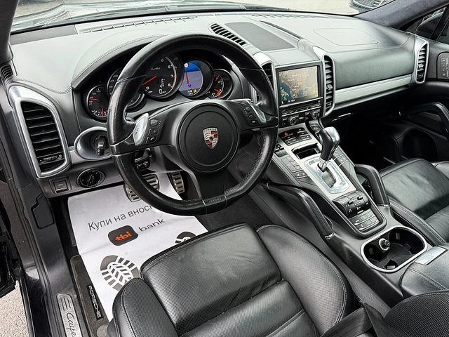 Porsche Cayenne TURBO-500k.c-DISTRONIK-PANORAMA-LED-BIXENON-KAMERA - автомобили, коли, обяви за нови и употребявани 8
