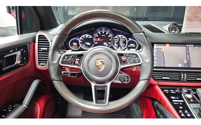 Porsche Cayenne РО536* 3.0* ЧЕРВЕНА КОЖА* ПАНО* ОБДУХВ* 360* ХЕДЪП - автомобили, коли, обяви за нови и употребявани 11