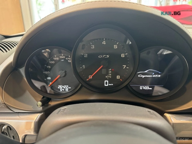 Porsche Cayman 2.5* GTS* PDK* ПОДГРЕВ* ОБДУХВАНЕ* - автомобили, коли, обяви за нови и употребявани 9