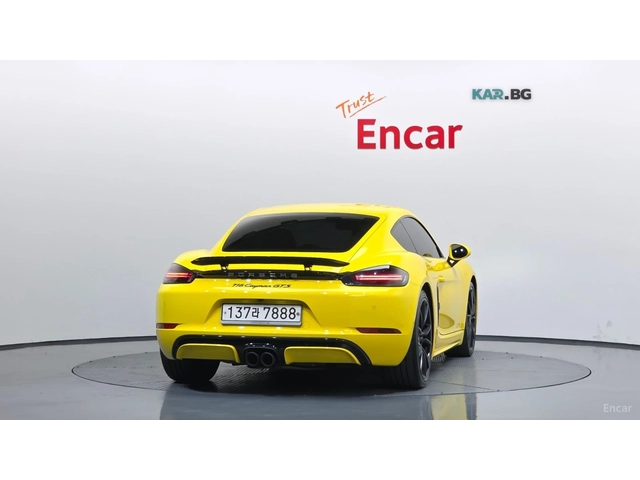 Porsche Cayman 718* 2.5* GTS* CHRONO* ОБДУХВАНЕ* КАМЕРА* - автомобили, коли, обяви за нови и употребявани 3