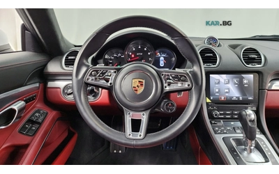 Porsche Cayman 718* GTS 2.5* КОЖА* ОБДУХВ* ПОДГРЕВ* НАВИ* PDK - автомобили, коли, обяви за нови и употребявани 12