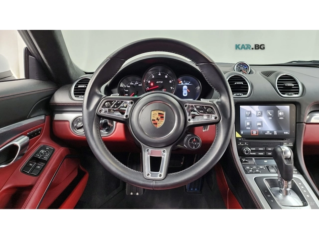 Porsche Cayman 718* GTS 2.5* КОЖА* ОБДУХВ* ПОДГРЕВ* НАВИ* PDK - автомобили, коли, обяви за нови и употребявани 12