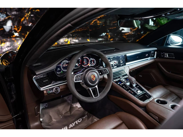 Porsche Panamera TURBO S BLACK LINE ПАНОРАМА BOSE ЛИЗИНГ 100% - автомобили, коли, обяви за нови и употребявани 10