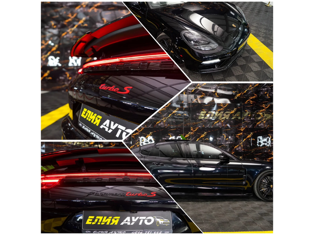 Porsche Panamera TURBO S BLACK LINE ПАНОРАМА BOSE ЛИЗИНГ 100% - автомобили, коли, обяви за нови и употребявани 16