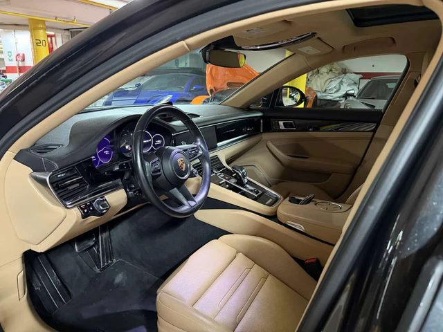 Porsche Panamera * 4 E Hybrid * ОБДУХВАНЕ/ПАНОРАМА/ПОДГРЕВ/360 - автомобили, коли, обяви за нови и употребявани 10