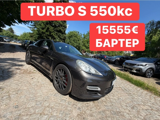 Porsche Panamera БАРТЕР* TURBO* S* 550кс* - автомобили, коли, обяви за нови и употребявани 0