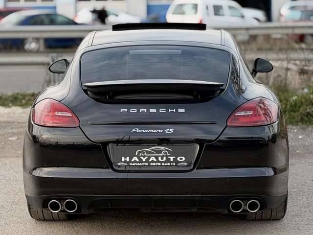 Porsche Panamera 4S= 4.8i= Distronic= Keyless Go= Burmester= - автомобили, коли, обяви за нови и употребявани 5