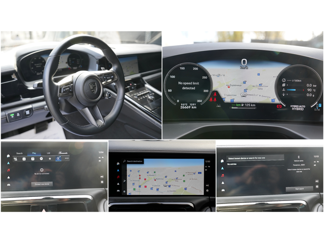 PORSCHE Panamera Panamera Turbo E Hybrid Sport Chrono ГАРАНЦИОНЕН - автомобили, коли, обяви за нови и употребявани 14