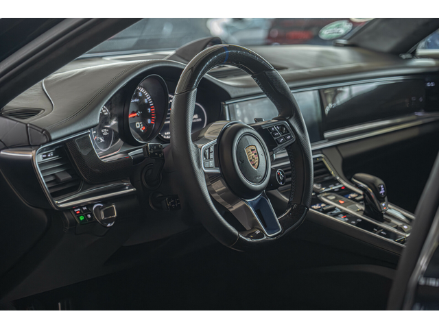 Porsche Panamera Turbo/PCCB/PDLS+ /Carbon pack/Magic Sky/Bose - автомобили, коли, обяви за нови и употребявани 9