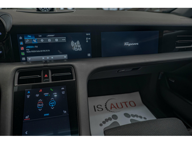 Porsche Taycan 4S Performance/PDLS+/PVTS/BOSE/Sport Chrono/Пасажерски Дисплей - автомобили, коли, обяви за нови и употребявани 13