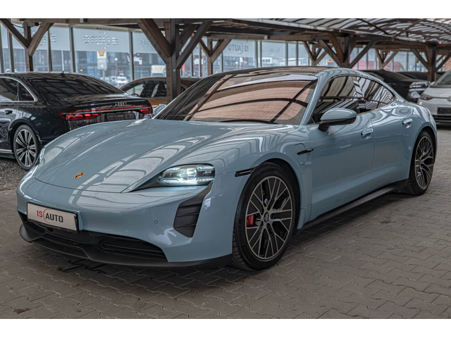 Porsche Taycan 4S Performance/PDLS+/PVTS/BOSE/Sport Chrono/Пасажерски Дисплей - автомобили, коли, обяви за нови и употребявани 2